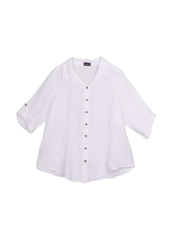 Elara Linen Top