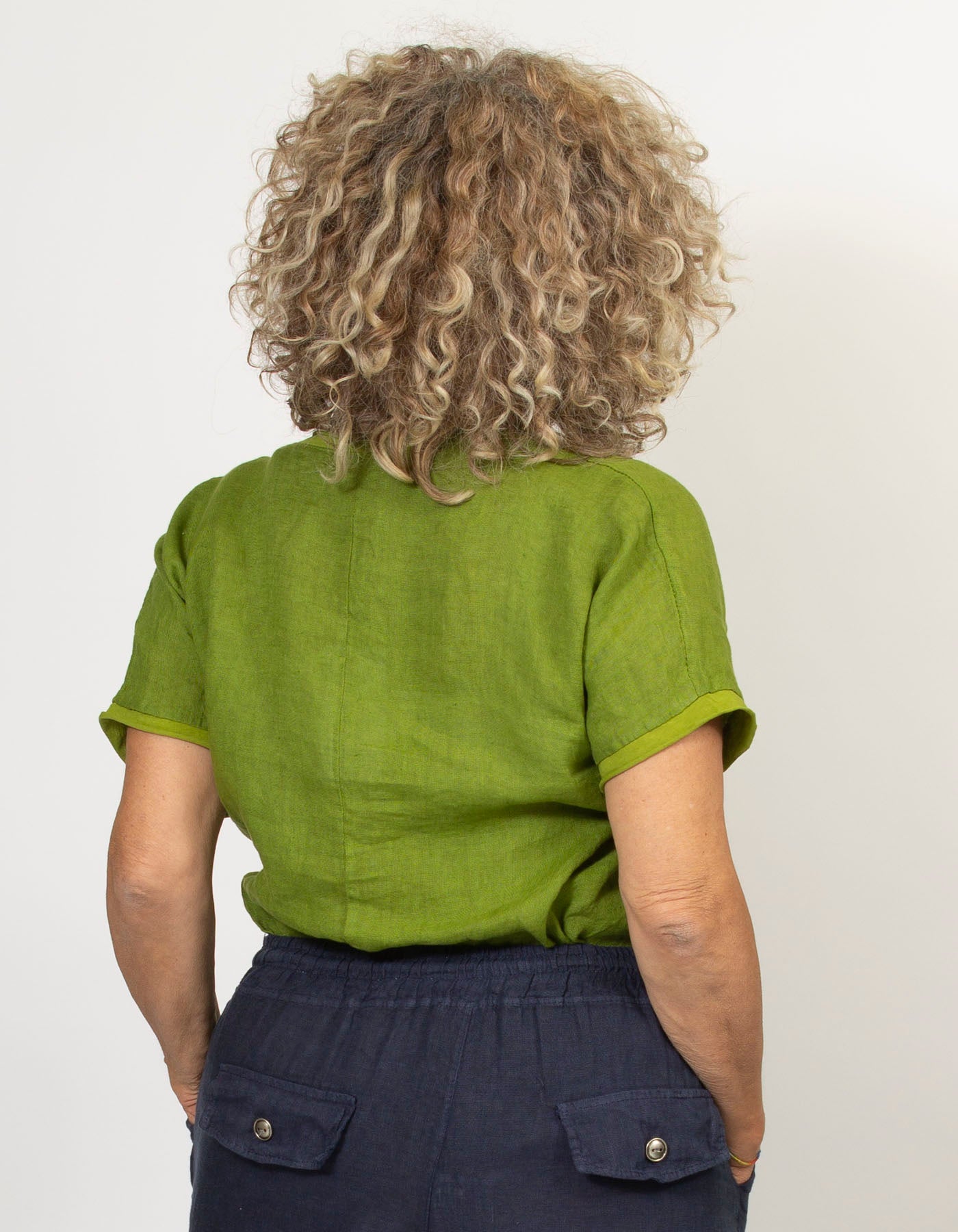 Abrianna Linen Top