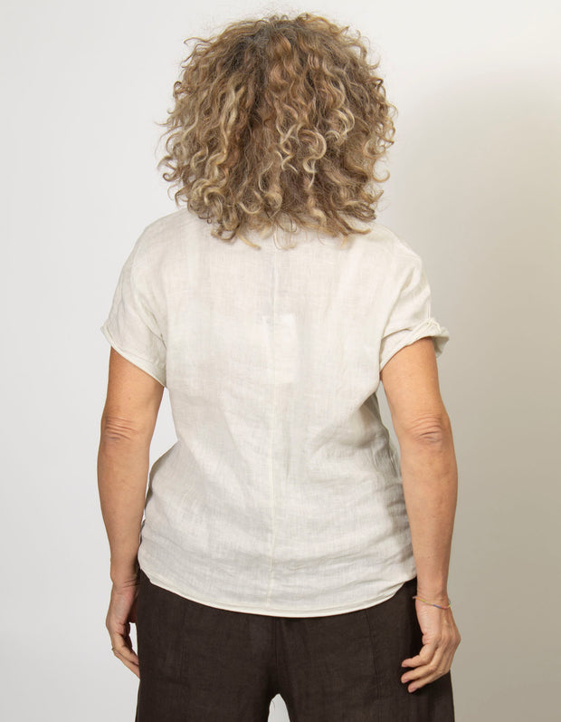 Abrianna Linen Top