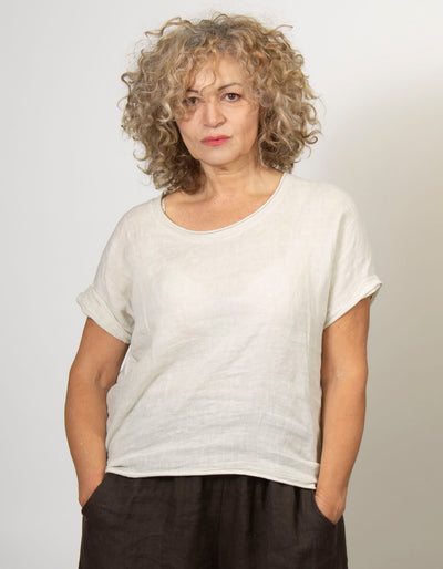 Abrianna Linen Top