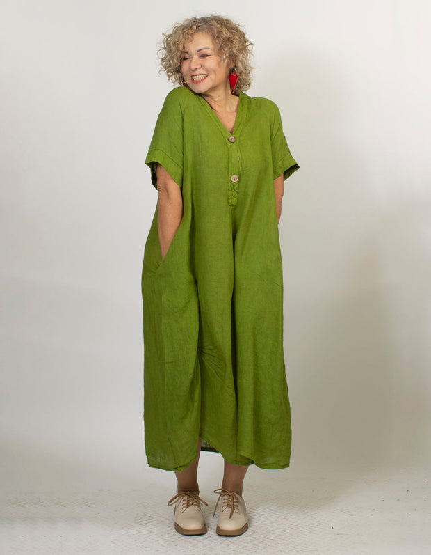 Jonah Linen Dress