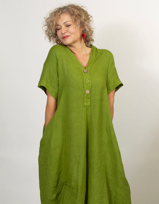 Jonah Linen Dress