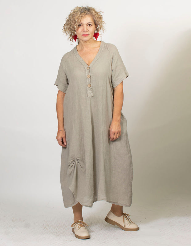 Jonah Linen Dress