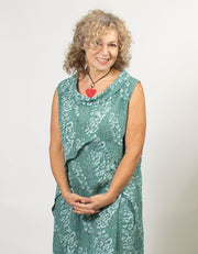 Mhyra Sleeveless Linen Dress