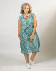 Mhyra Sleeveless Linen Dress