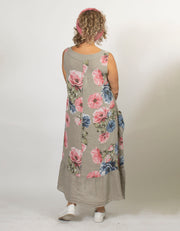 Nimfa Sleeveless Linen Dress