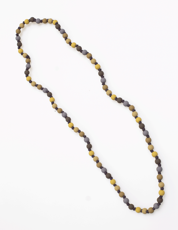 Bubble Knot Necklace in Green