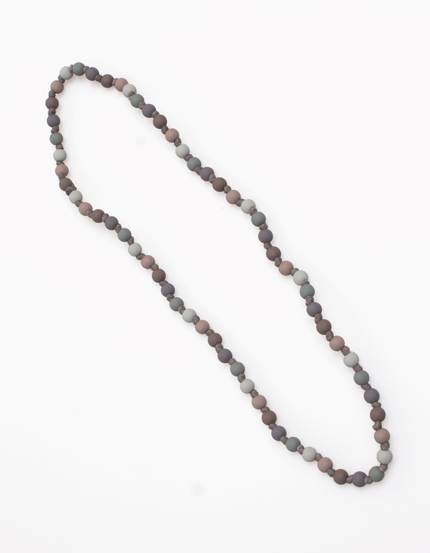 Bubble Knot Necklace in Sage