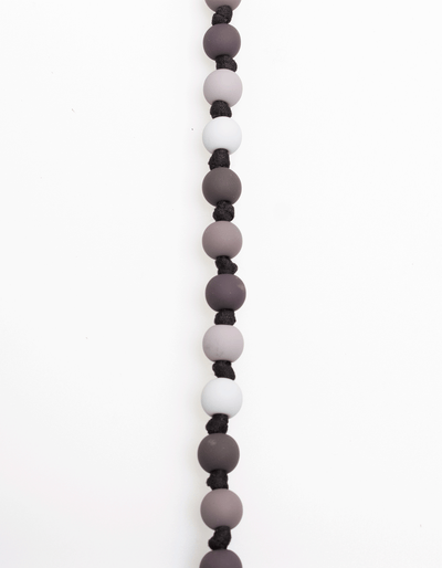 Bubble Knot Necklace in Neutral