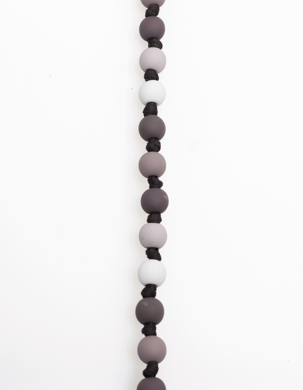 Bubble Knot Necklace in Neutral