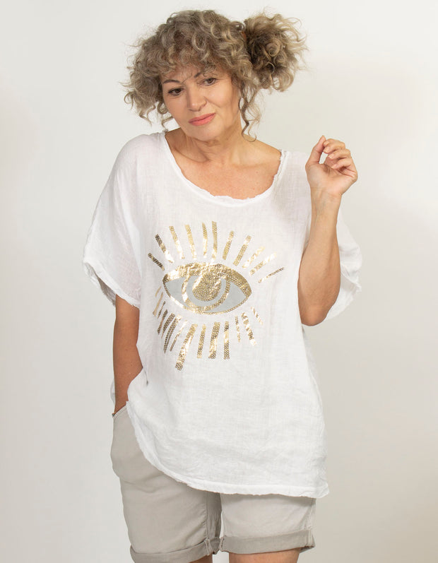 Matilde Linen Top