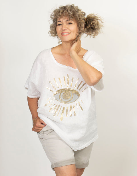 Matilde Linen Top