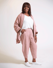 Rosalia Linen Cardigan
