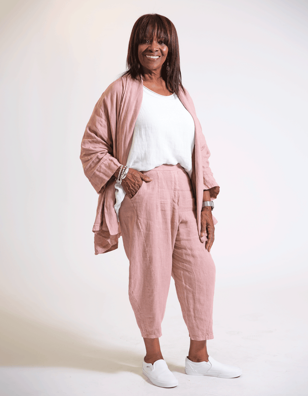 Rosalia Linen Cardigan