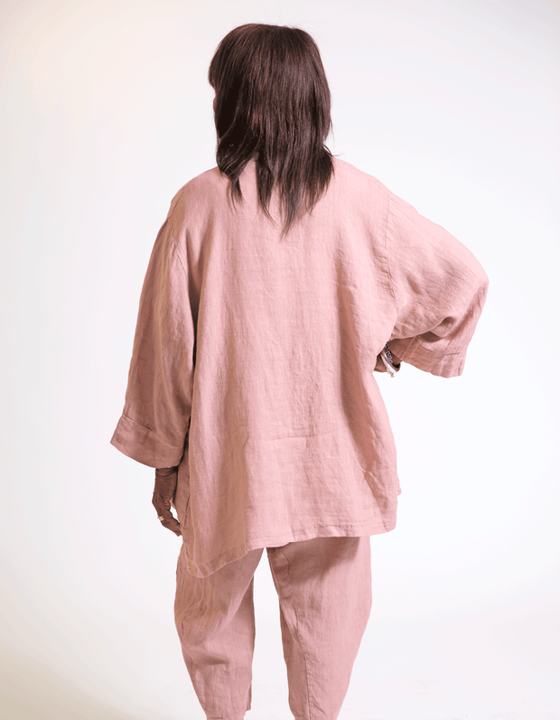 Rosalia Linen Cardigan