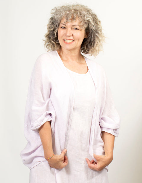 Idena Linen Robe