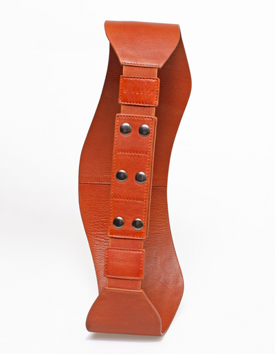 The Leather Stretch Wave Belt