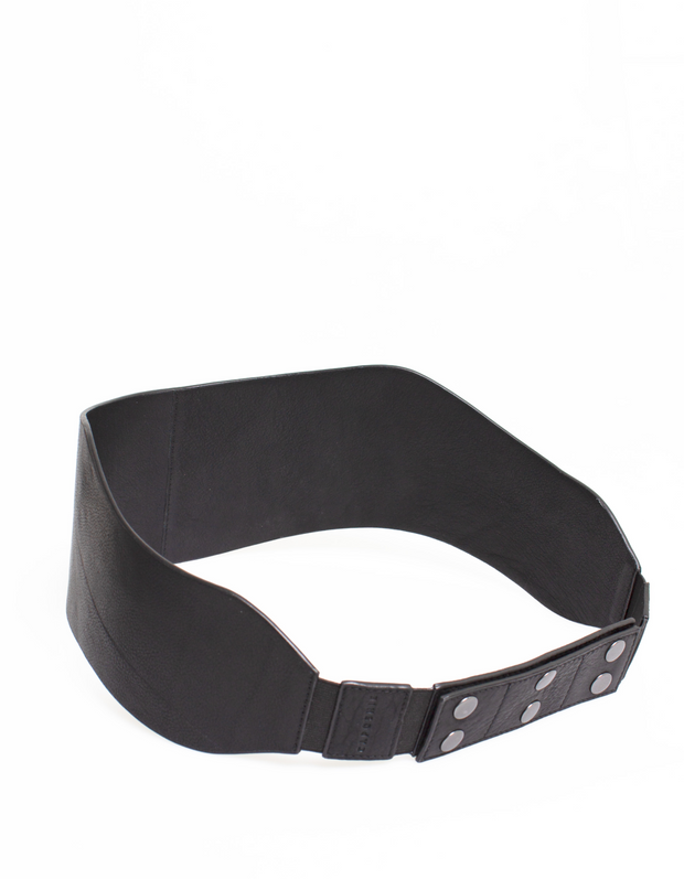 The Leather Stretch Wave Belt