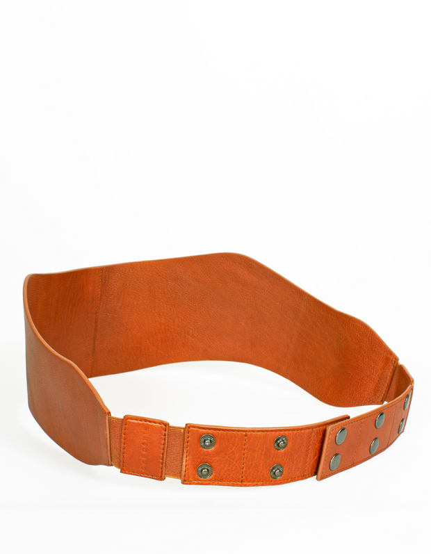 The Leather Stretch Wave Belt