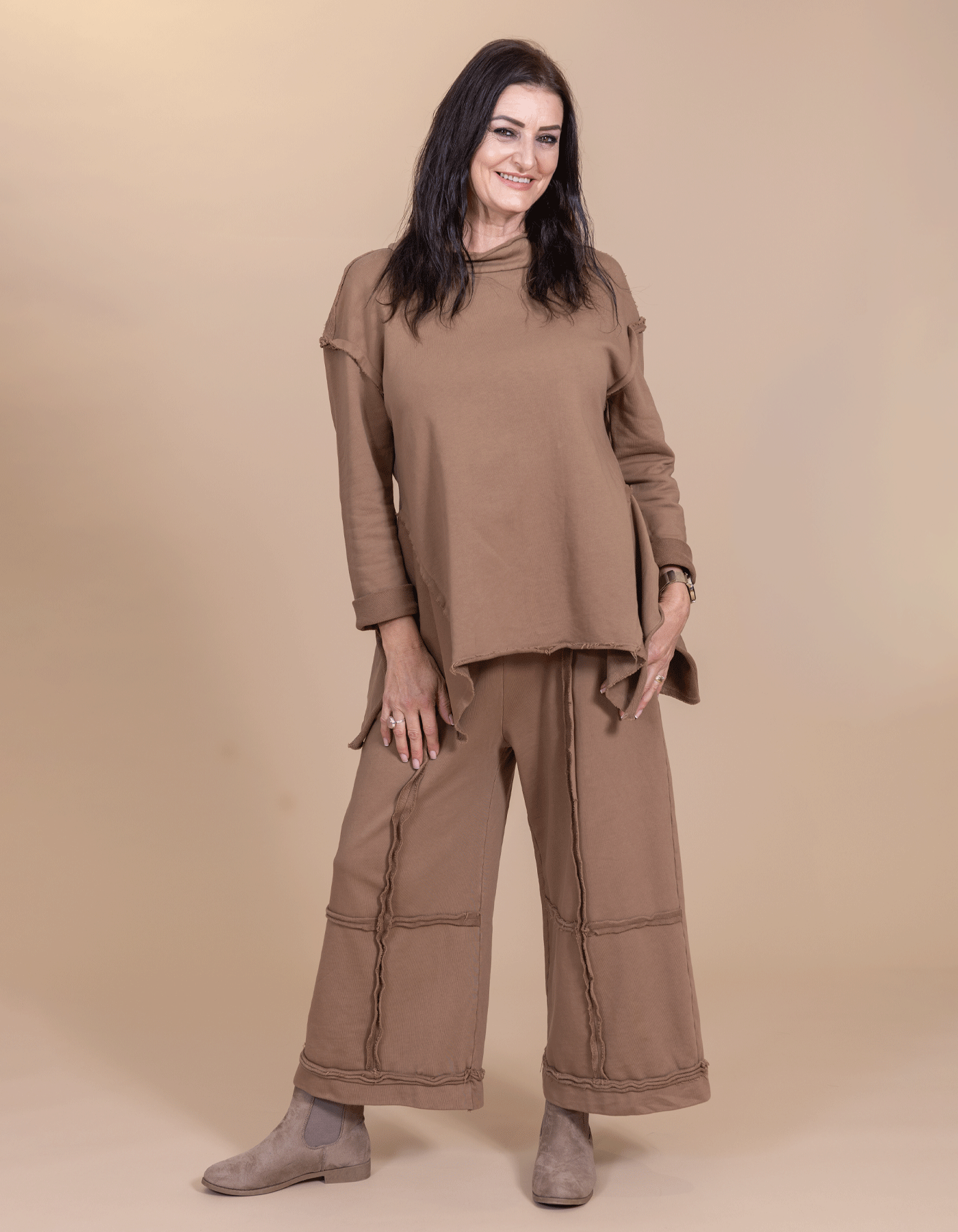 On-the-Go Wide Leg Bottoms