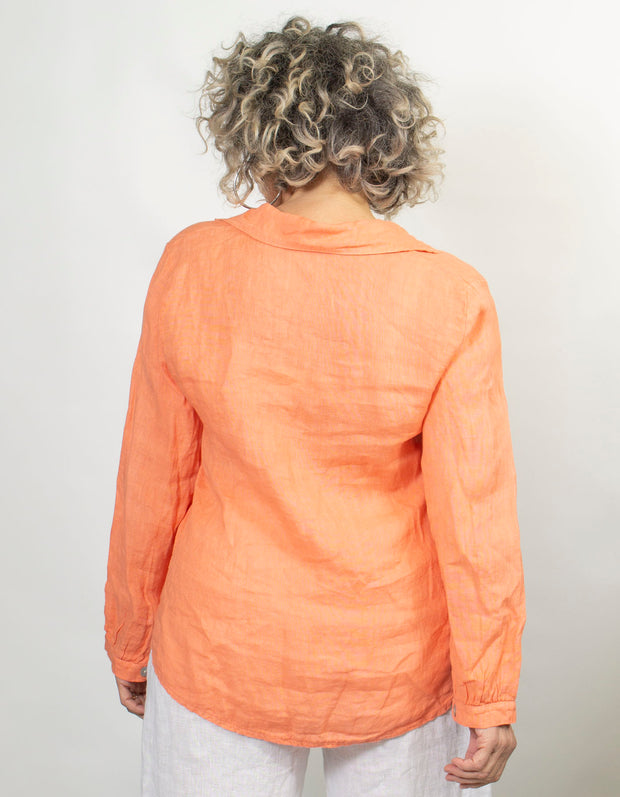 Lanza Linen Top