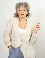 Jenah Linen Robe