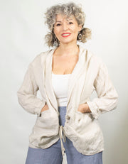 Capriana Linen Jacket