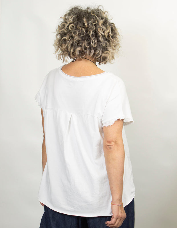 Melissa Linen Top